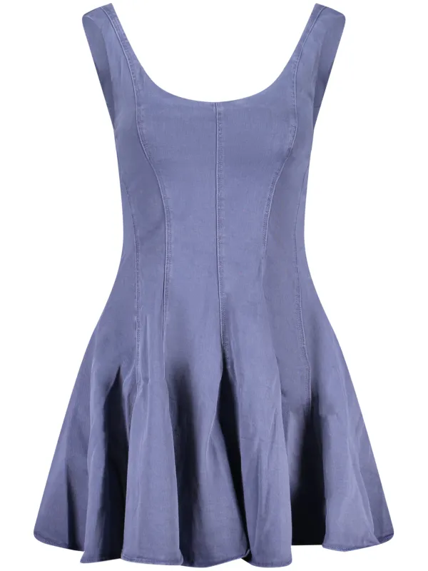Desigual Damen Kleid Blau mieten - Flex-Fashion Verleih-Shop