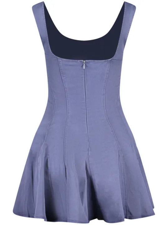 Desigual Damen Kleid Blau mieten - Flex-Fashion Verleih-Shop