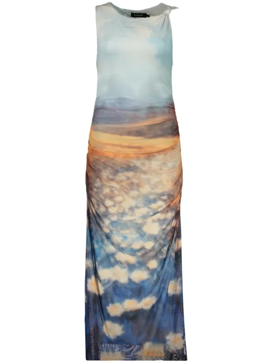 Desigual Damenkleid Hellblau mieten | Flex-Fashion Verleih