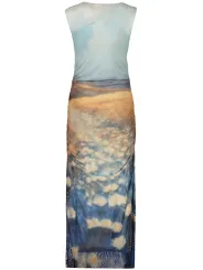 Desigual Damenkleid Hellblau mieten | Flex-Fashion Verleih