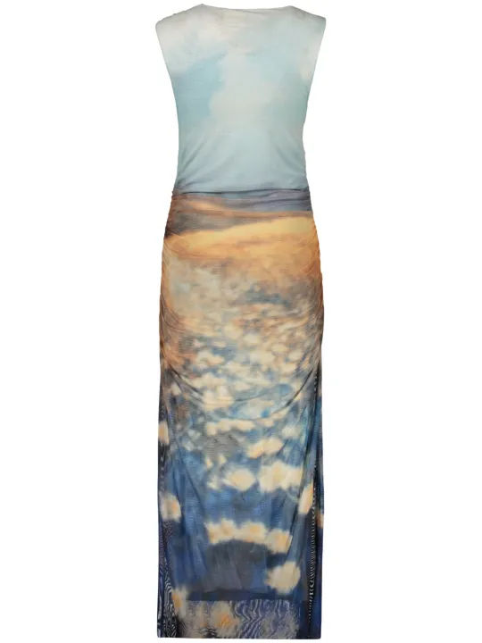 Desigual Damenkleid Hellblau mieten | Flex-Fashion Verleih