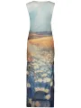 Desigual Damenkleid Hellblau mieten | Flex-Fashion Verleih