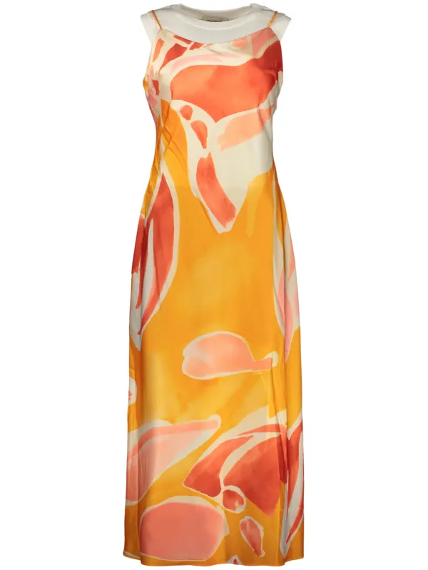 Desigual Damen Kleid Orange mieten | Stilvoller Verleih