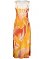 Desigual Damen Kleid Orange mieten | Stilvoller Verleih