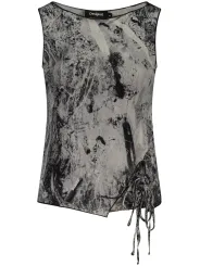 Desigual Damen Fantasy-Tanktop Schwarz mieten bei Flex-Fashion