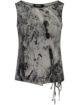 Desigual Damen Fantasy-Tanktop Schwarz mieten bei Flex-Fashion