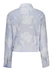 Desigual Damen Hemd Hellblau mieten | Flex-Fashion Verleih