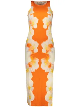 Desigual Damen Kleid Orange mieten | Flex-Fashion Verleih