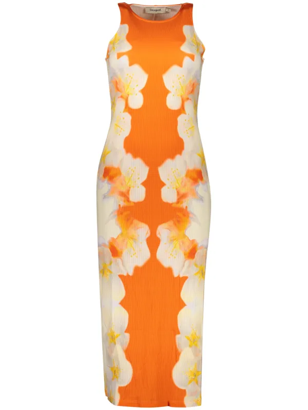 Desigual Damen Kleid Orange mieten | Flex-Fashion Verleih