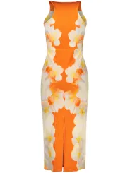 Desigual Damen Kleid Orange mieten | Flex-Fashion Verleih
