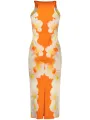 Desigual Damen Kleid Orange mieten | Flex-Fashion Verleih