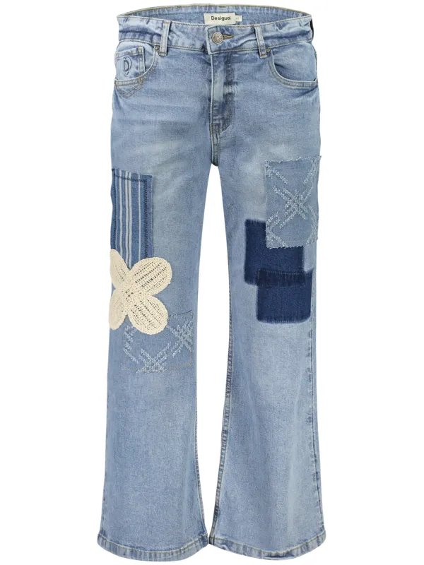 Mieten Sie Desigual Damen Jeans Hellblau bei Flex-Fashion