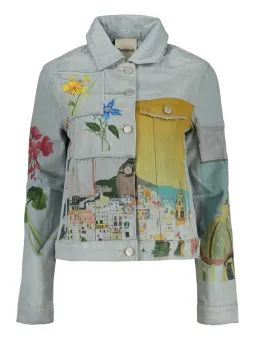 Desigual Damen Jeansjacke Hellblau | online kaufen