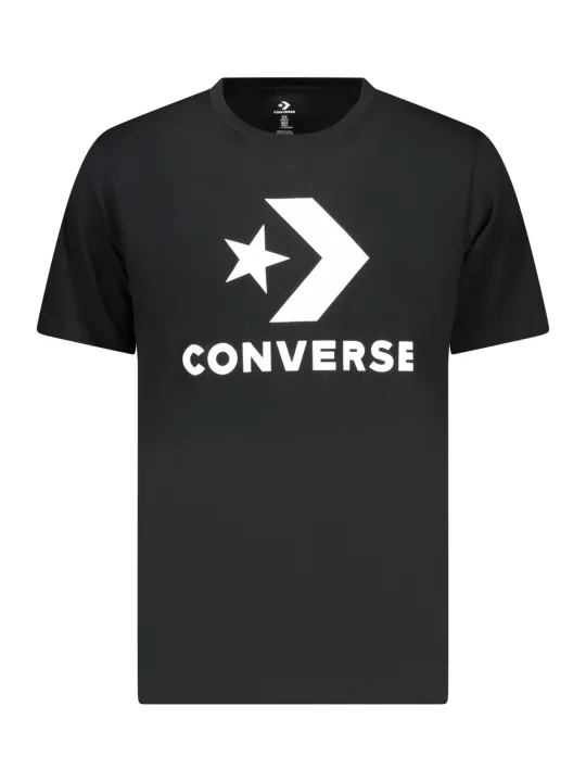 Converse Herren T-Shirt Schwarz mieten | Flex-Fashion Verleih