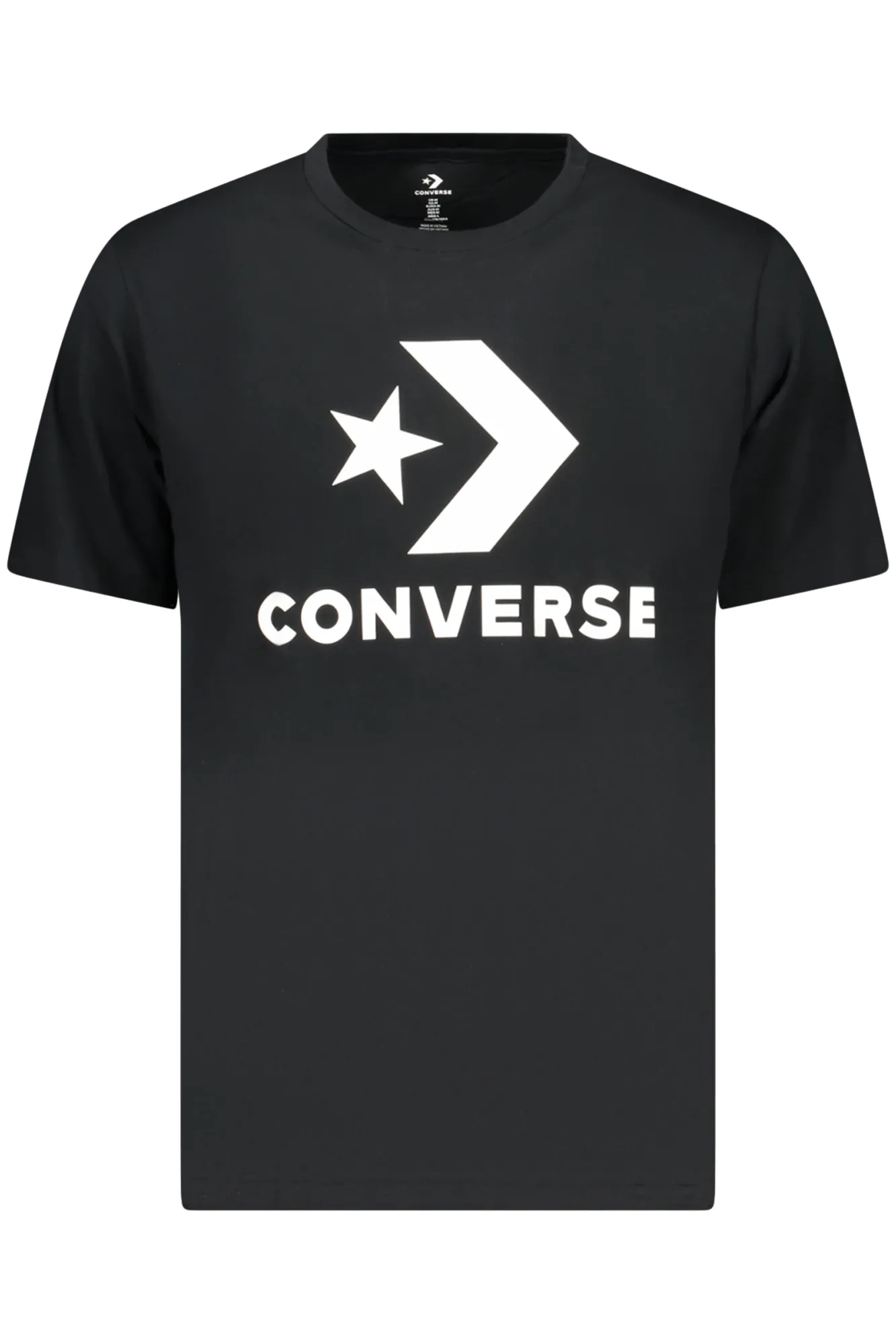 Herren Kurzarm-T-Shirt Schwarz CVM5T458_NE001