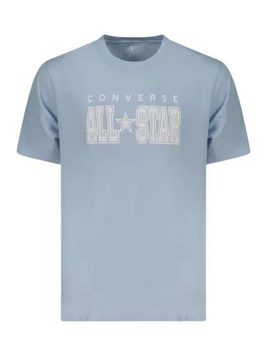 Herren Converse T-Shirt Hellblau mieten – Flex-Fashion Verleih