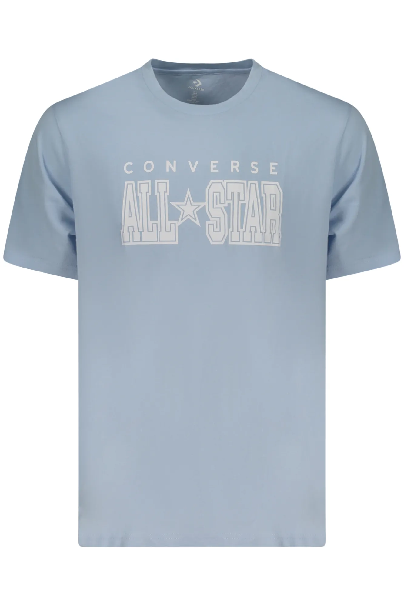 Herren Kurzarm-T-Shirt Hellblau CVM5T163_AZ415
