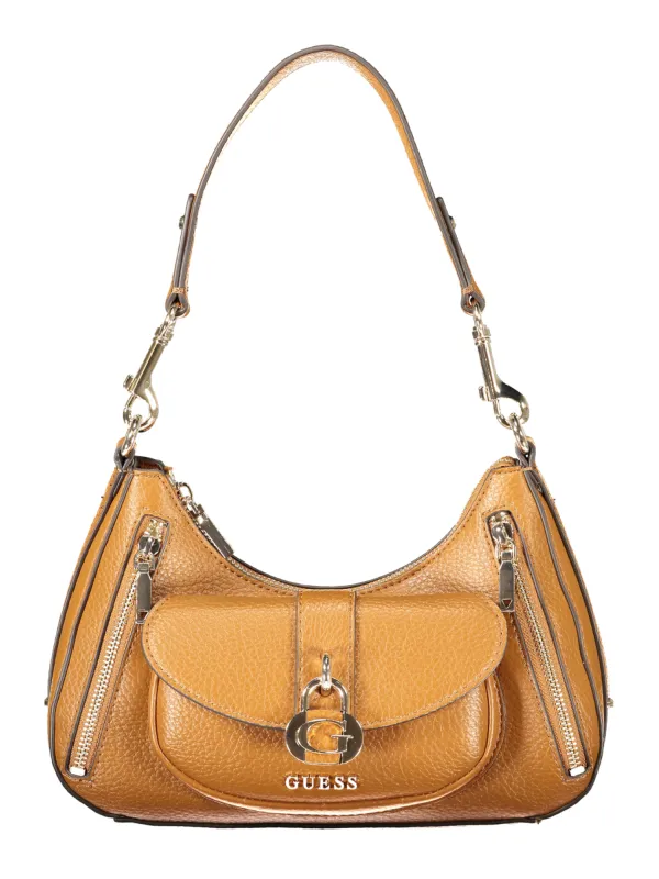 GUESS JEANS JESSA Tasche Braun leihen | Flex-Fashion Verleih
