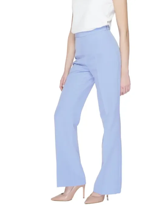 Helle weite Stoffhose Silence 472992