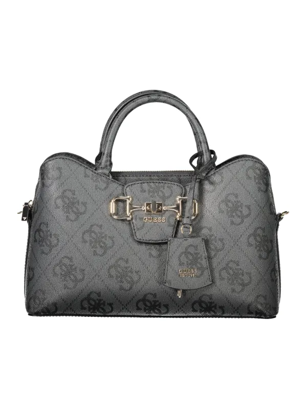GUESS JEANS Damen Logo-Tasche mieten – Stilvoll in Schwarz