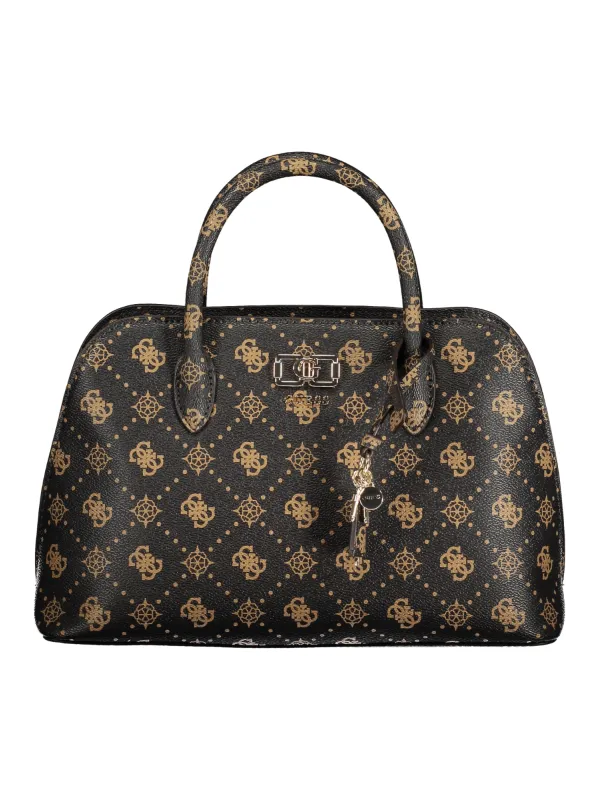 Braune GUESS LOGO-TASCHE mieten - Flex-Fashion Verleih
