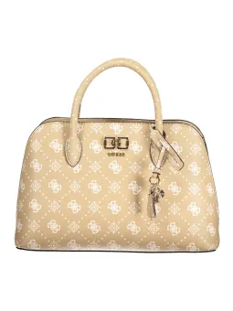 GUESS JEANS Logo-Tasche Beige mieten bei Flex-Fashion