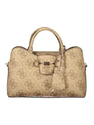 GUESS JEANS Damen LOGO-TASCHE Beige | online kaufen