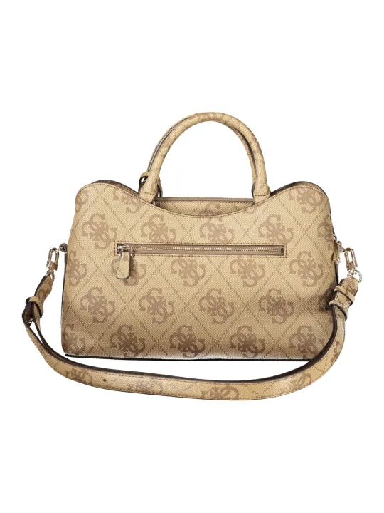 GUESS JEANS Damen LOGO-TASCHE Beige | online kaufen