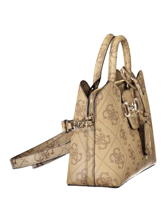 GUESS JEANS Damen LOGO-TASCHE Beige | online kaufen