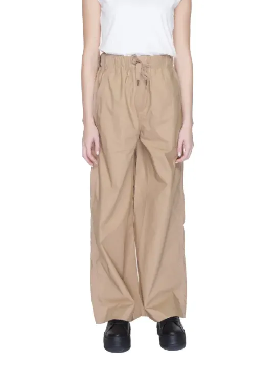 Leichte Baumwoll-Arbeitshose khaki Farbe