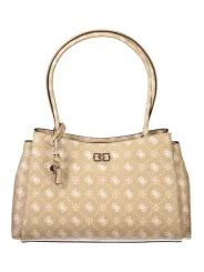 GUESS JEANS Damen Logo-Tasche Beige mieten | Flex-Fashion