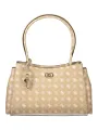 GUESS JEANS Damen Logo-Tasche Beige mieten | Flex-Fashion