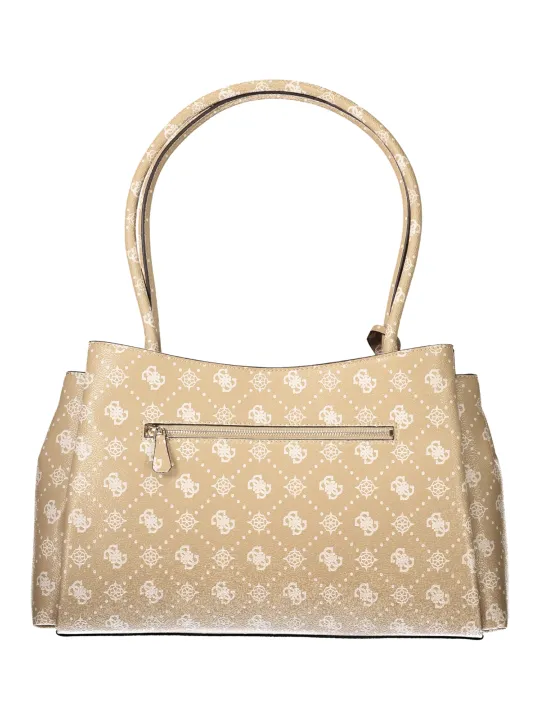 GUESS JEANS Damen Logo-Tasche Beige mieten | Flex-Fashion