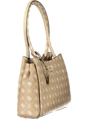 GUESS JEANS Damen Logo-Tasche Beige mieten | Flex-Fashion