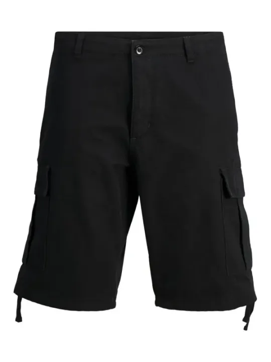 Dunkle graue Jack & Jones Cargoshorts
