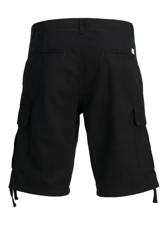 Schwarze Cargo-Shorts Jack & Jones