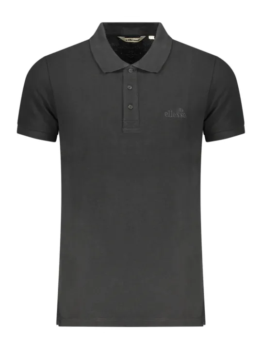 Ellesse Herren Poloshirt Schwarz mieten - Flex-Fashion Verleih