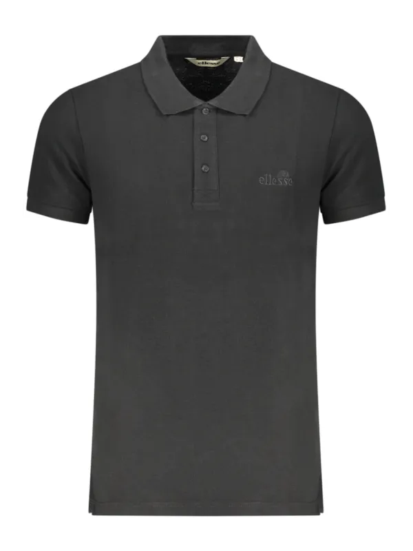 Ellesse Herren Poloshirt Schwarz mieten - Flex-Fashion Verleih