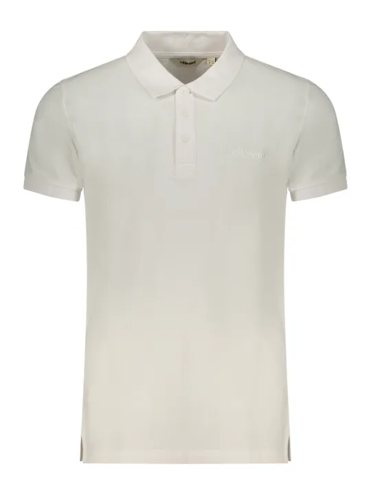 Ellesse Herren Poloshirt Weiß mieten - Flex-Fashion Verleih