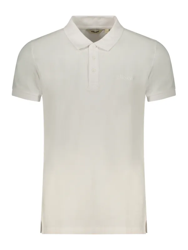 Ellesse Herren Poloshirt Weiß mieten - Flex-Fashion Verleih