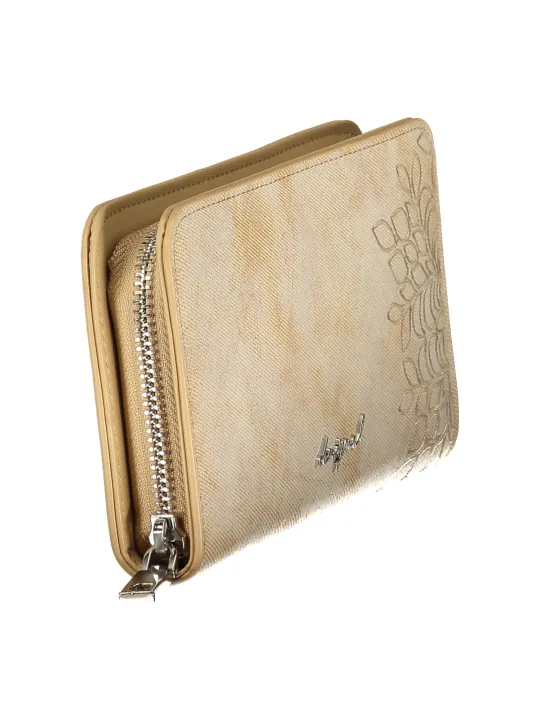 Desigual Damen Kartenetui Beige mieten - Flex-Fashion Verleih