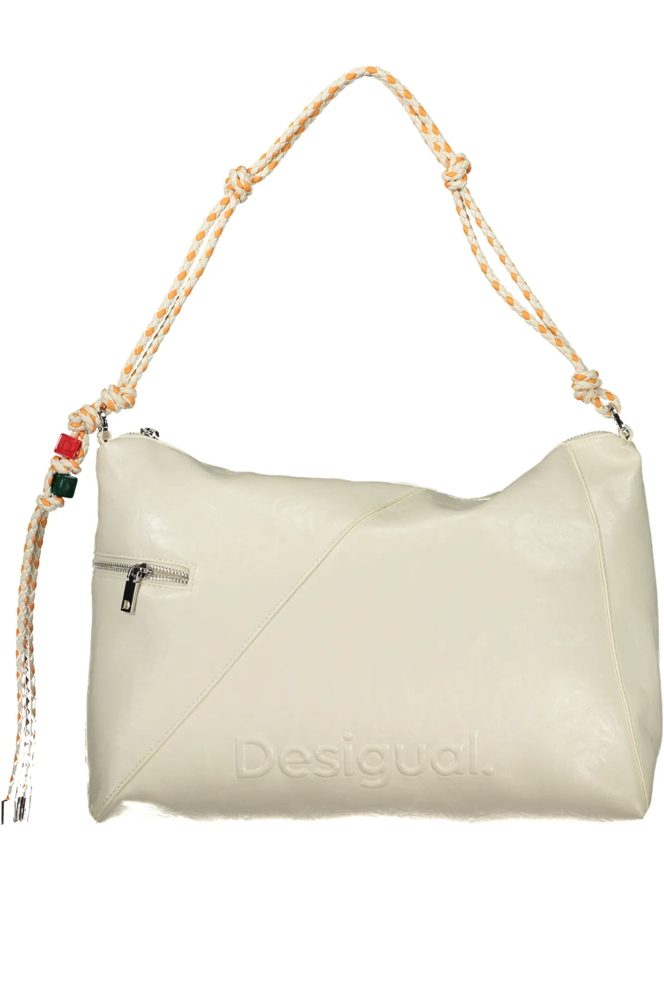 Damen Halb-Logo-Tasche Weiß 26SAXPA7_BI1008