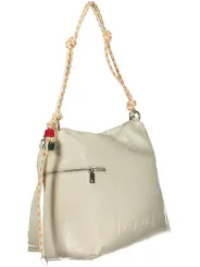 Desigual Damen Halb-Logo-Tasche Weiß | online kaufen