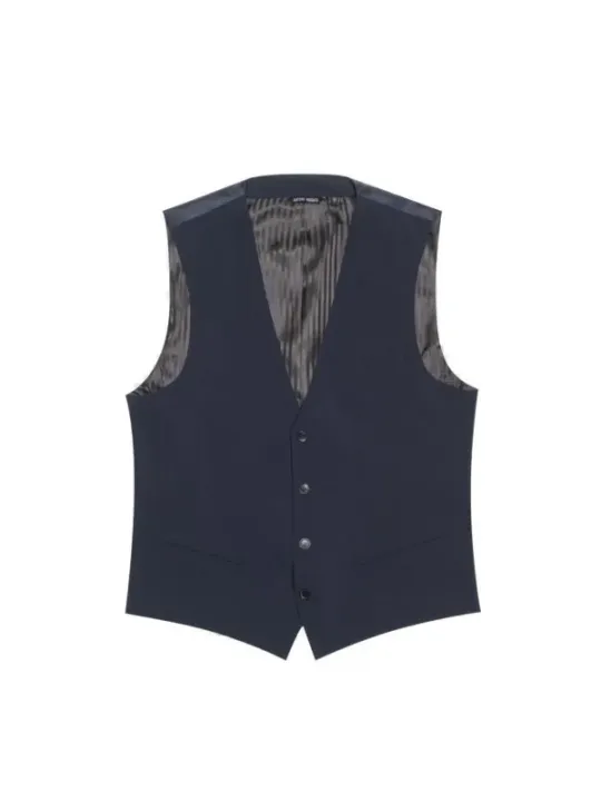 Antony Morato schwarze Herrenweste klassisch