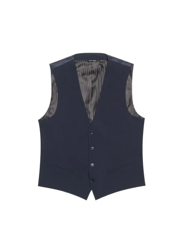 Antony Morato schwarze Herrenweste klassisch