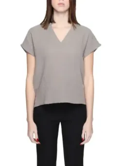 Leichte V-Ausschnitt Bluse Jacqueline De Yong