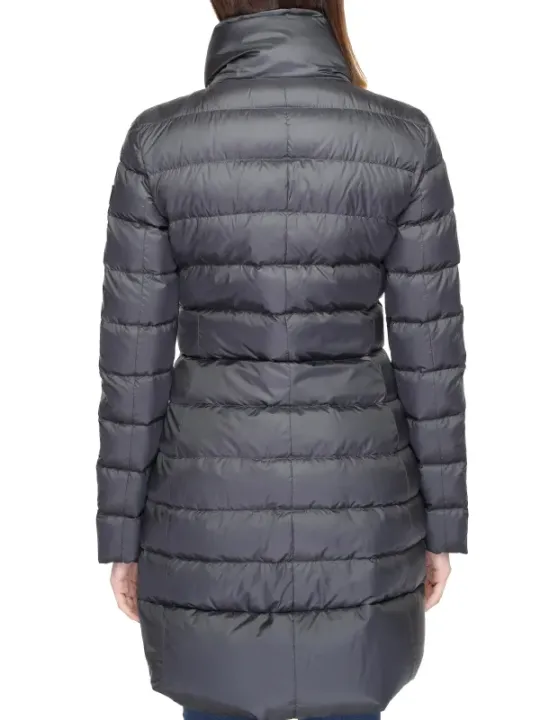 Leichte graue Peuterey Daunenjacke für Damen