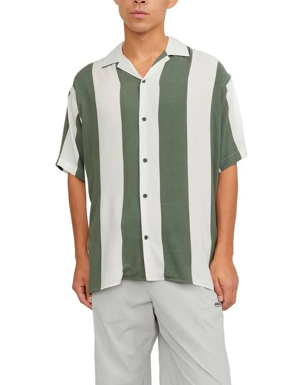 Herren Hemd Grün 472825