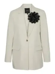 Vero Moda weißer Blumenblazer