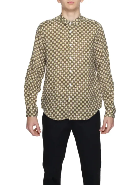 Gianni Lupo Hemd mit Diamantmuster